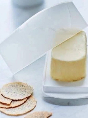 Tupperware butter dish new
