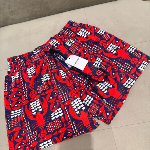 Vilebrequin swim shorts with lobster print, new, size L