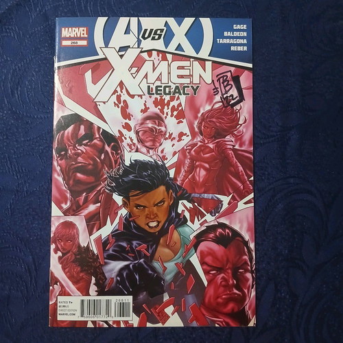X-men Legacy #268 like new with signature by artist David Baldeon