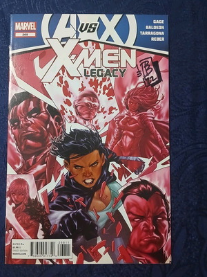 X-men Legacy #268 like new with signature by artist David Baldeon