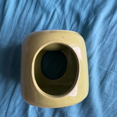 Set of two oil burners and glass