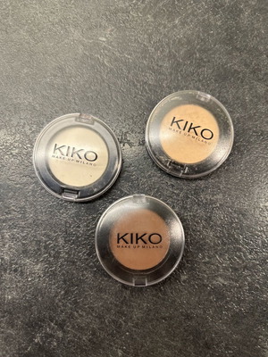 3 σκιές ματιών KIKO αχρησιμοποίητες, make up Milano