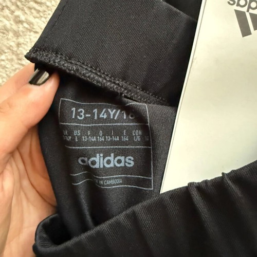 Κολάν Adidas καινούργιο, μαύρο, για 13-14 ετών