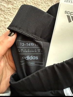 Κολάν Adidas καινούργιο, μαύρο, για 13-14 ετών
