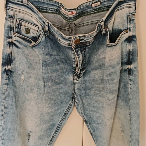 Electra Jeans Silver Line men's jeans like new, vintage look, size XXL