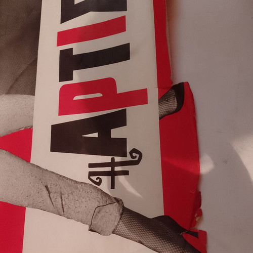 Original lithographic movie poster Η Αρτίστα 1966 used