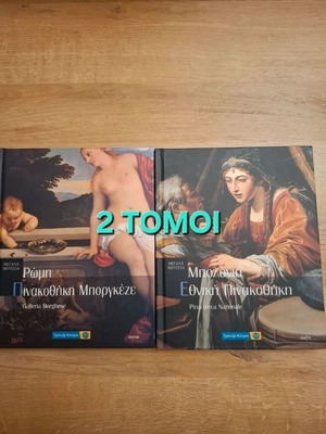 Rome Borghese Gallery and Bologna National Gallery art books like new, set of 2