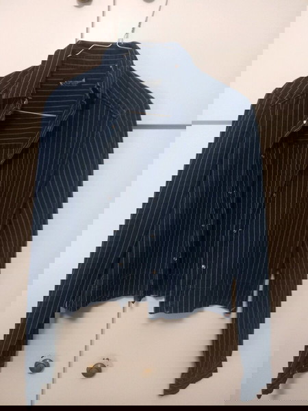 Funky Buddha ριγέ cropped πουκάμισο | stripped cropped funky Buddha shirt