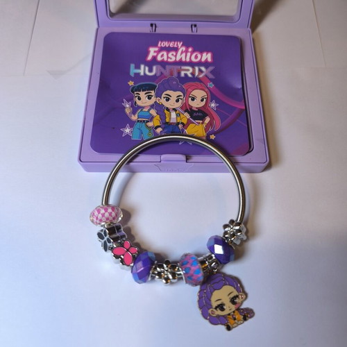 K-Pop Demon Hunters Children's Bracelets Set of 3 with Charms