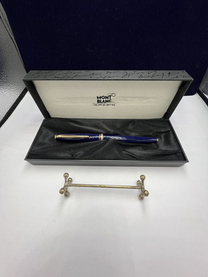Montblanc Generation Pen 14k Nib Blue Lacquer used