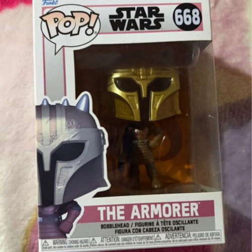 Funko Pop The Armorer Star Wars like new