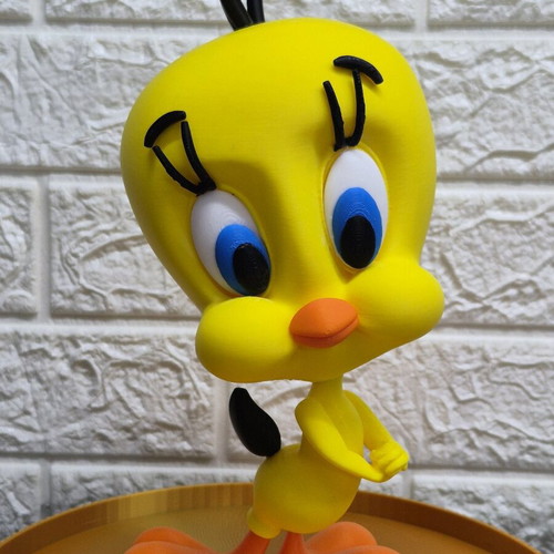 Tweety figure new with 3D printing