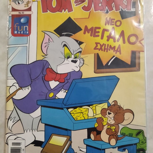 Tom and Jerry comic like new, very large size