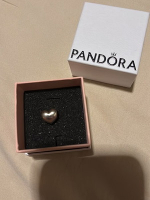 Pandora silver heart charm new