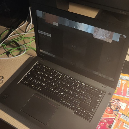 Lenovo Thinkpad used without screen, hard drive, and RAM