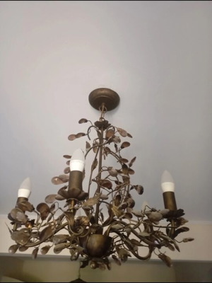 Florentine style chandelier, vintage