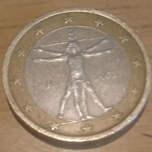 1 euro 2003 like new, Italy
