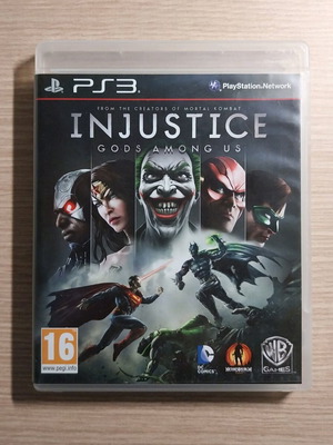 Injustice Gods Among Us for PS3 like new, English version