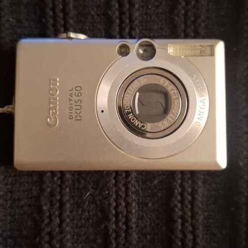Canon Digital IXUS60 camera, silver