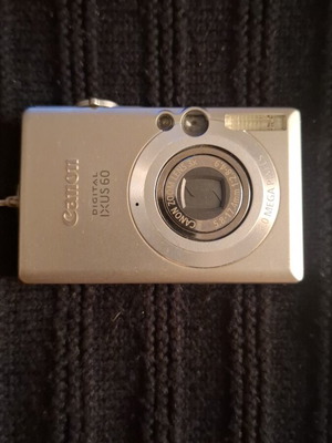 Canon Digital IXUS60 camera, silver