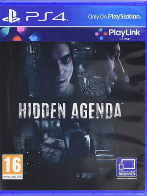 Hidden Agenda PS4 game new, sealed in box