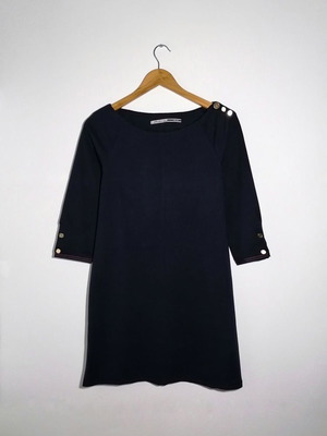 Stradivarius dress used, blue, size S