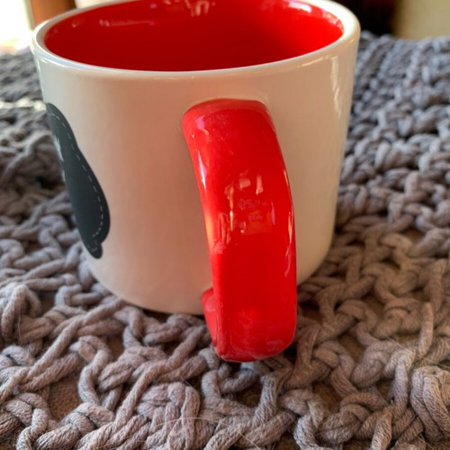 Mug with writable surface new with chalk