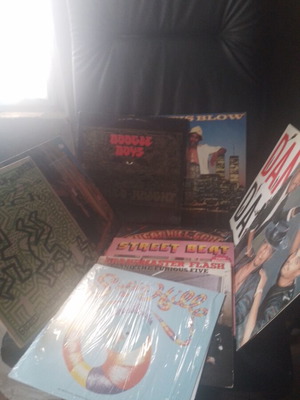 Old School Rap 18× LP vinyl records, hip-hop
