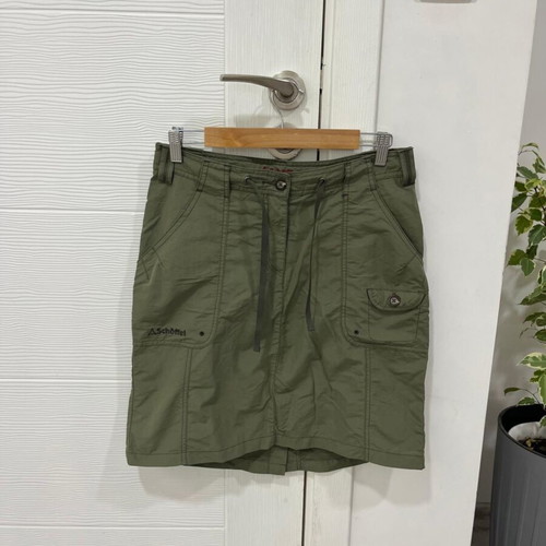Schoffel Cargo Skirt like new, utility pockets, size UK10, green