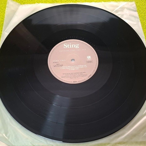 Sting ...Nothing Like The Sun 2XLP vinyl like new