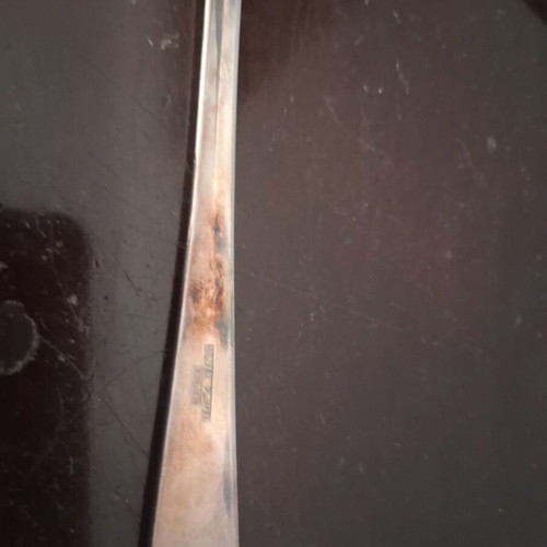 Salad tongs silver plated, like new, set of 2, 24 cm