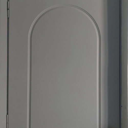 Interior doors set of 3, grey MDF