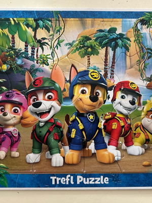 Paw Patrol Jungle Pups Trefl Puzzle 25 Pieces Like New for Kids 4+