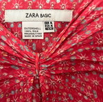 Zara silk top 100% new, unworn size M