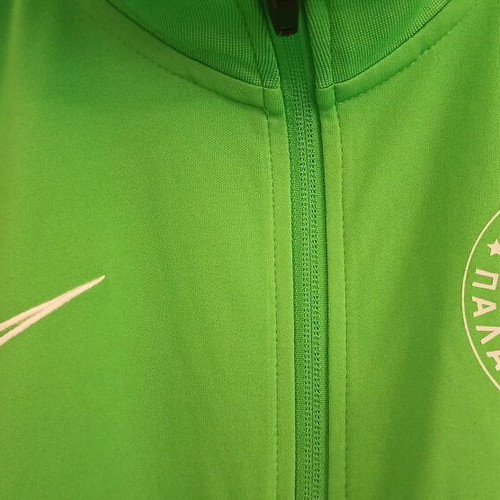 Nike men's green Dri-FIT sports zip-up sweatshirt XL like new