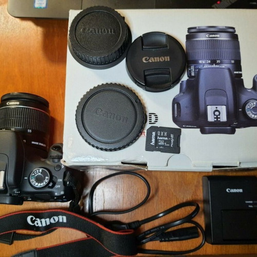 Canon EOS 1200D DSLR Camera Kit 18-55mm lens like new