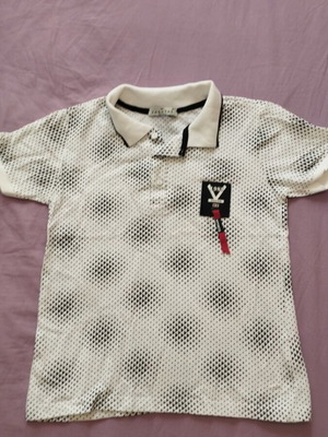 Ativo dark blue pants and Hashtag shirt set for boys 8A