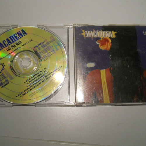 Los Del Mar Macarena CD single used, Latin