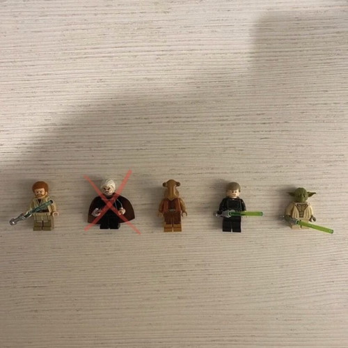 Lego Star Wars figures used