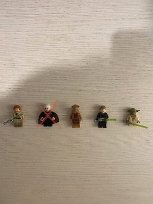 Lego Star Wars figures used