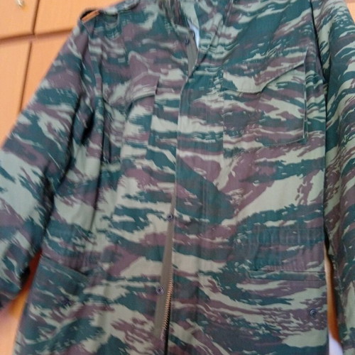 Greek camouflage jacket like new