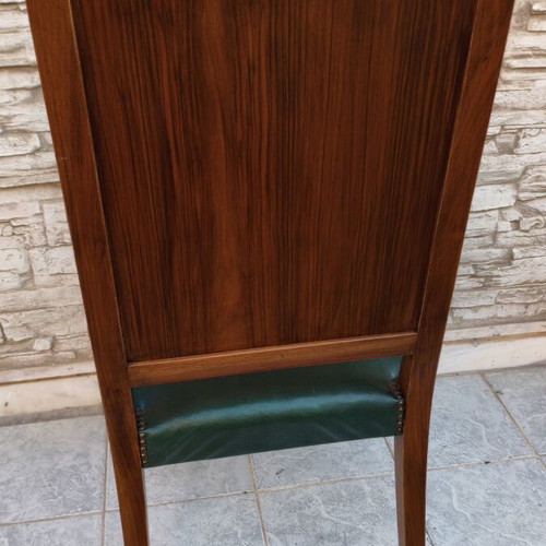 Office chair solid walnut wood, excellent condition