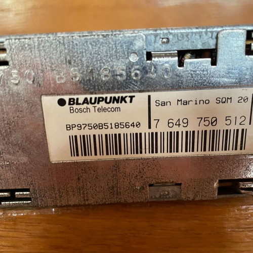 Blaupunkt car radio SQM 20 San Marino vintage