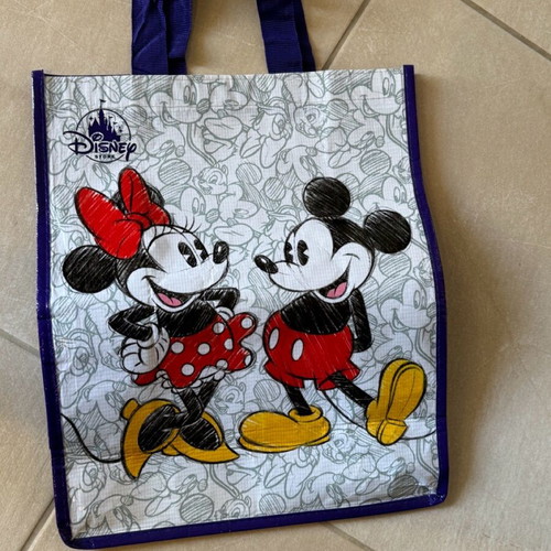 Set of authentic Euro Disney 1992 plush toys used with gift bag