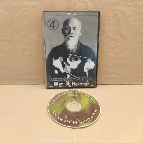 DVD Morihei Ueshiba & Aikido Vol. 4 Way of Harmony like new, documentary