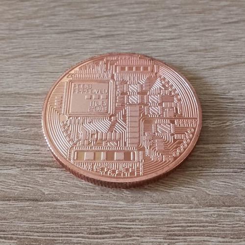 Bitcoin token commemorative medal like new, set of 3 pieces