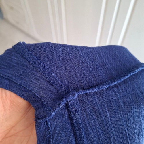 Marks & Spencer cotton blouse blue-purple size L/XL like new