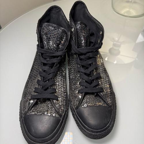 Converse All Star athletic shoes like new, size 40, black