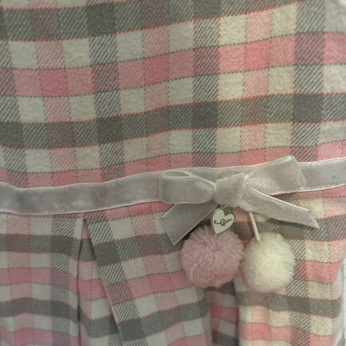 Alouette dress 3 years like new, gray and pink