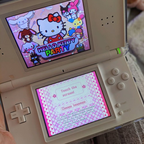 Hello Kitty friends Party Nintendo DS used puzzle game